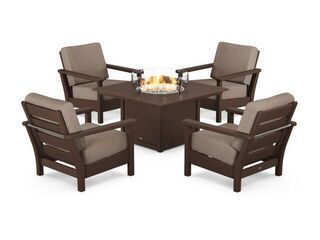 Harbour 5-Piece Conversation Set with Fire Table Product Image